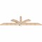 Ekena Millwork Redmond Smooth Timber Gable Bracket, Douglas Fir, 108"W x 31 1/2"H x 3 1/2"D x 5 1/2"F, 7/12 Pitch GBW108X31X0406RED00SDF - alternate 3